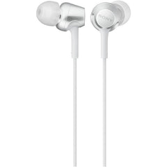 Sony MDR-EX255 Earbuds, In-Ear Type, White, MDR-EX255 W