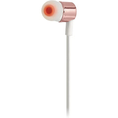 JBL T210 Earphones Canal/Microphone Included Rose Gold JBLT210RGD