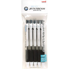 Mitsubishi Pencil Oil Ballpoint Pen Jetstream five and a half be easy to write in black SXN150055P.24