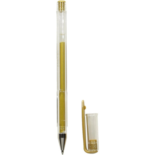 Mitsubishi Pencil Gel Ballpoint Pen Uniball Signo Standard 0.8 Gold UM100.25