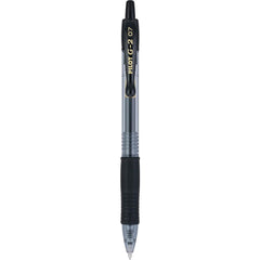 G2 Gel Roller Ball Pen, Retractable, Refillable, Black Ink, 0.7mm Fine, Dozen (並行輸入品)