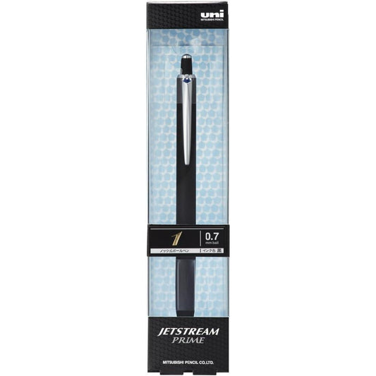 Mitsubishi Pencil Oil Ballpoint Pen Jetstream Prime BLACK 0.7 KNOCK TYPE easy to write about SXN220007.24