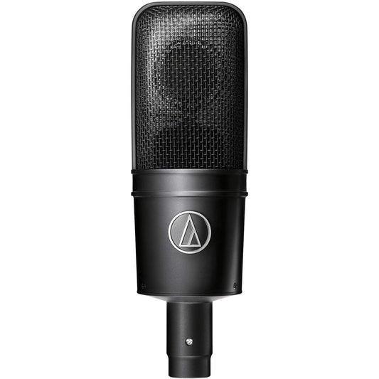 Audio-Technica AT4040 Condenser Microphone XLR 1 inch large diameter diaphragm / DC bias / Unidirectional / 80Hz low cut filter switch / 10dB pad switch / Dedicated shock mount included / Transformerless Domestic genuine product Black