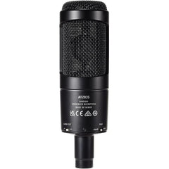 Audio Technica Audio Technica AT2035 Condenser Microphone Unidirectional/Low Cut Switch/Pad Switch/Dedicated Shock Mount Included/Recording/Home Recording/Video Distribution/Podcast/Live Comment/DTM/Black Domestic Genuine Product