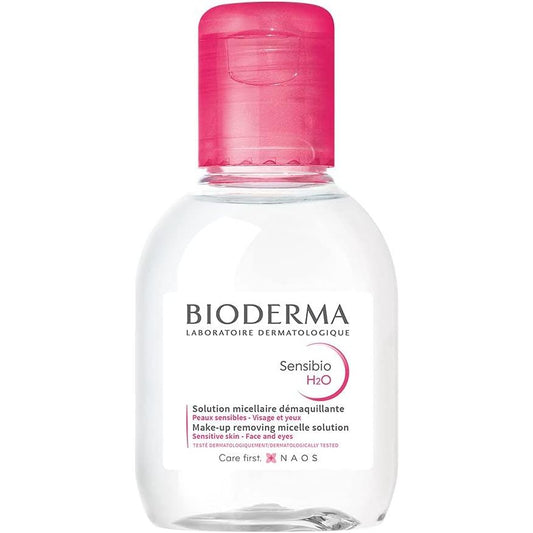 Genuine Product Bioderma Sansibio H2O D 100mL Face Wash Makeup Remover Cleansing Water for Sensitive Skin Fragrance Free No Coloring No Addition of Ethyl Alcohol No Addition of Oil No Addition of Parabens No Addition Weakly Acidic