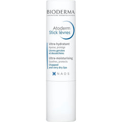 Genuine product Bioderma Atoderm Lipstick 4G Lip Balm For sensitive skin that repeatedly gets dry, No coloring, No ethyl alcohol added, No parabens added