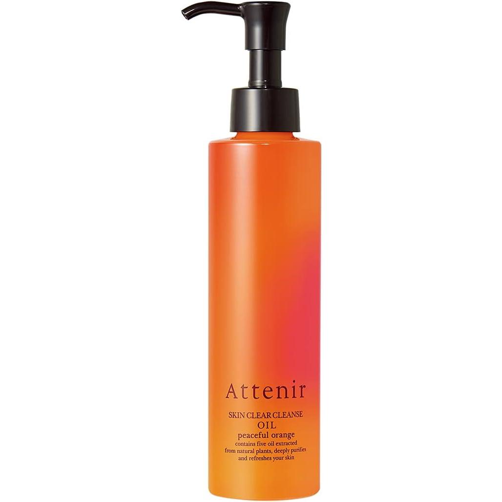 Athenia Skin Clear Cleansing Oil, Aroma Type, Peaceful Orange Scent, 6.9 fl oz (175 ml), Approx. 2 Months Worth, Cleansing Oil, Makeup Remover