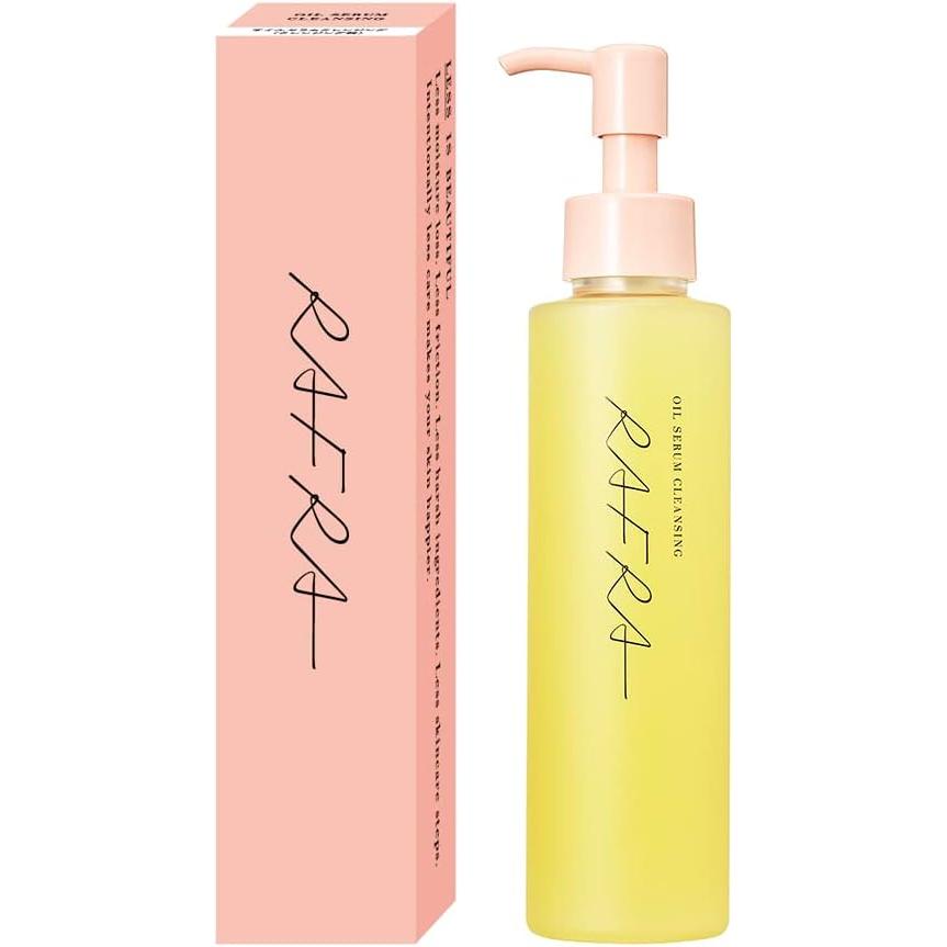 Rafra Cleansing Oil, Eyelash Cleansing, Pores, No Double Face Cleansing, No Emulsification, Oil Serum Cleansing, 5.1 fl oz (150 ml), Makeup Remover, Cleansing