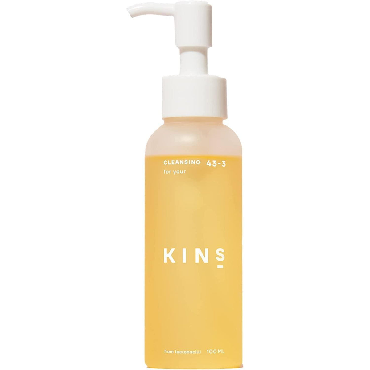 KINS Kins Cleansing Oil Pore Square Plug Stain No Double Face Wash Needed w Cleansing Makeup Remover 3.4 fl oz (100 ml)