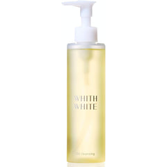 Fith White Cleansing Oil, 6.8 fl oz (200 ml), Makeup Remover, Pores, Blackhead Removal, W, No Face Wash Required