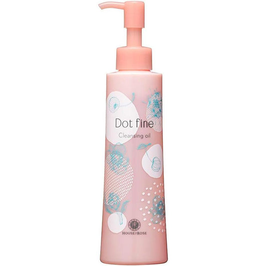 House of Rose Dot Fine Cleansing Oil, 6.7 fl oz (190 ml), Skin Care, Makeup Remover, Pore Stains, Blackheads, Pore Care, Can Be Used With Wet Hands, Made in Japan, For Women Gift