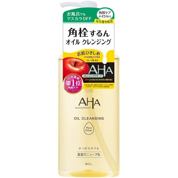 AHA Cleansing Research Oil Cleansing Pore Clear, 6.8 fl oz (200 ml) Makeup Remover