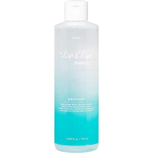 ETUDE Lip   Eye Makeup Remover (11.6 fl oz (320 ml) / Cleansing, Large Capacity, Value Item, Makeup Remover, 11.2 fl oz (320 ml)