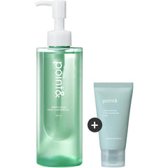 Point   Deep Melting Soak Cleansing Oil + Moisture Veggie Cleansing Foam