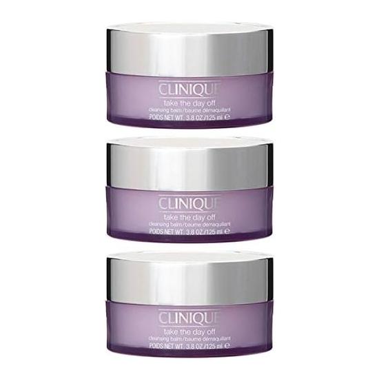 Set CLINIQUE Take The Day Off Cleansing Balm, 4.2 fl oz (125 ml), Set of 3