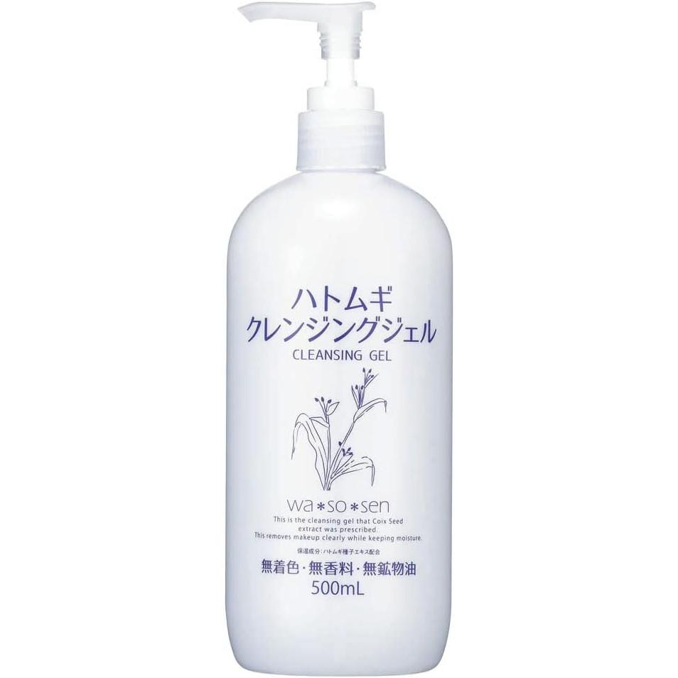 wa*so*sen Hatomugi Cleansing Gel (500mL)