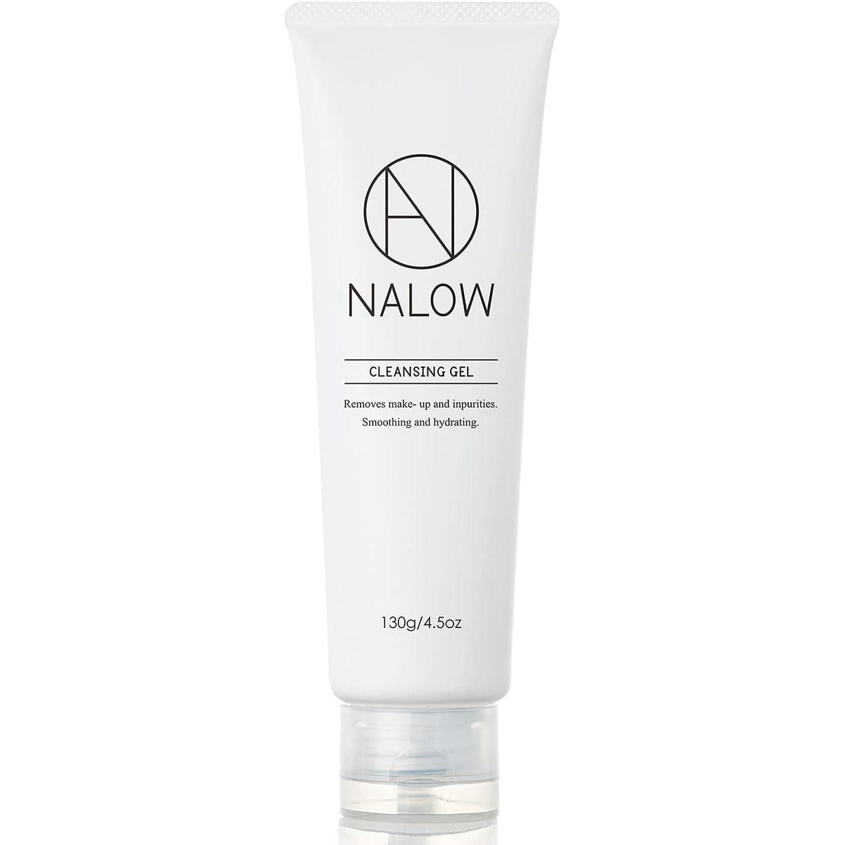 NALOW Narrow Cleansing Gel Makeup Remover, White Lily Scent, 4.6 oz (130 g)