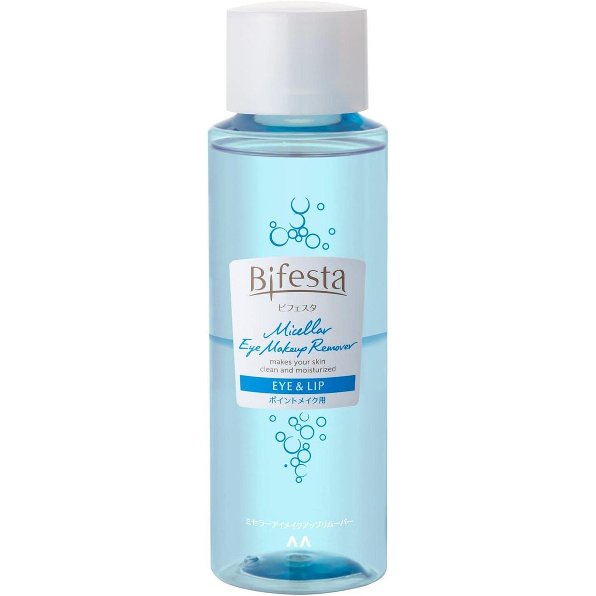 Bifesta Micellar Eye Makeup Remover, Large Capacity, Point Makeup Remover, Cleansing, 9.5 fl oz (280 ml)