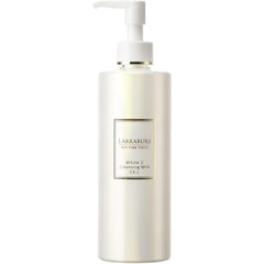 Larabuu White C Cleansing Milk EX-L (10.1 fl oz (300 ml), Vitamin C Derivative, APPS, Human Stem Cells, Niacinamide, Amino Acid Cleaning Ingredient, Micellar Technology, W Face Washing, Moisturizing, Wrinkles, Stains, Dullness, Transparency, Pores