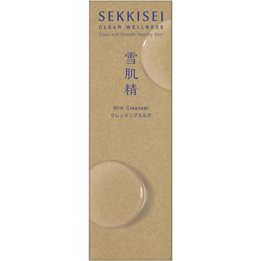 Sekkisei Clear Wellness Milk Cleanser, Cleansing, Main Unit, 4.9 oz (140 g)