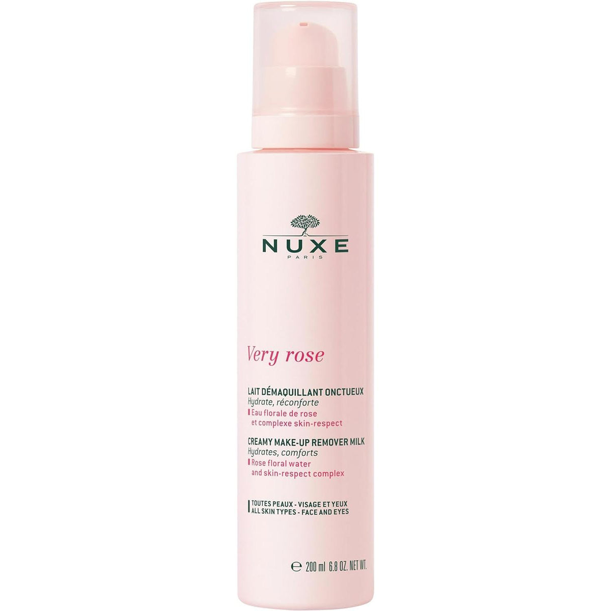 Nux Very Rose Cleansing Milk, 7.8 fl oz (200 ml)