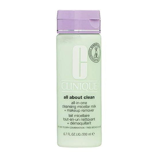 CLINIQUE 2-in-1 Cleansing Micellar Milk Makeup Remover, 6.8 fl oz (200 ml)