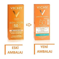 Vichy Ideal Soleil SPF 50 BB Cream Emulsion Dry Touch 1.7 fl oz (50 ml)