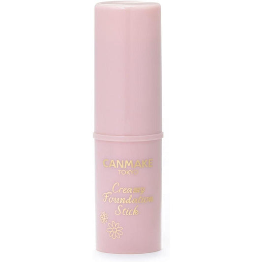 Canmake Creamy Foundation Stick 03, Berry Light Beige, 0.3 oz (9.5 g)