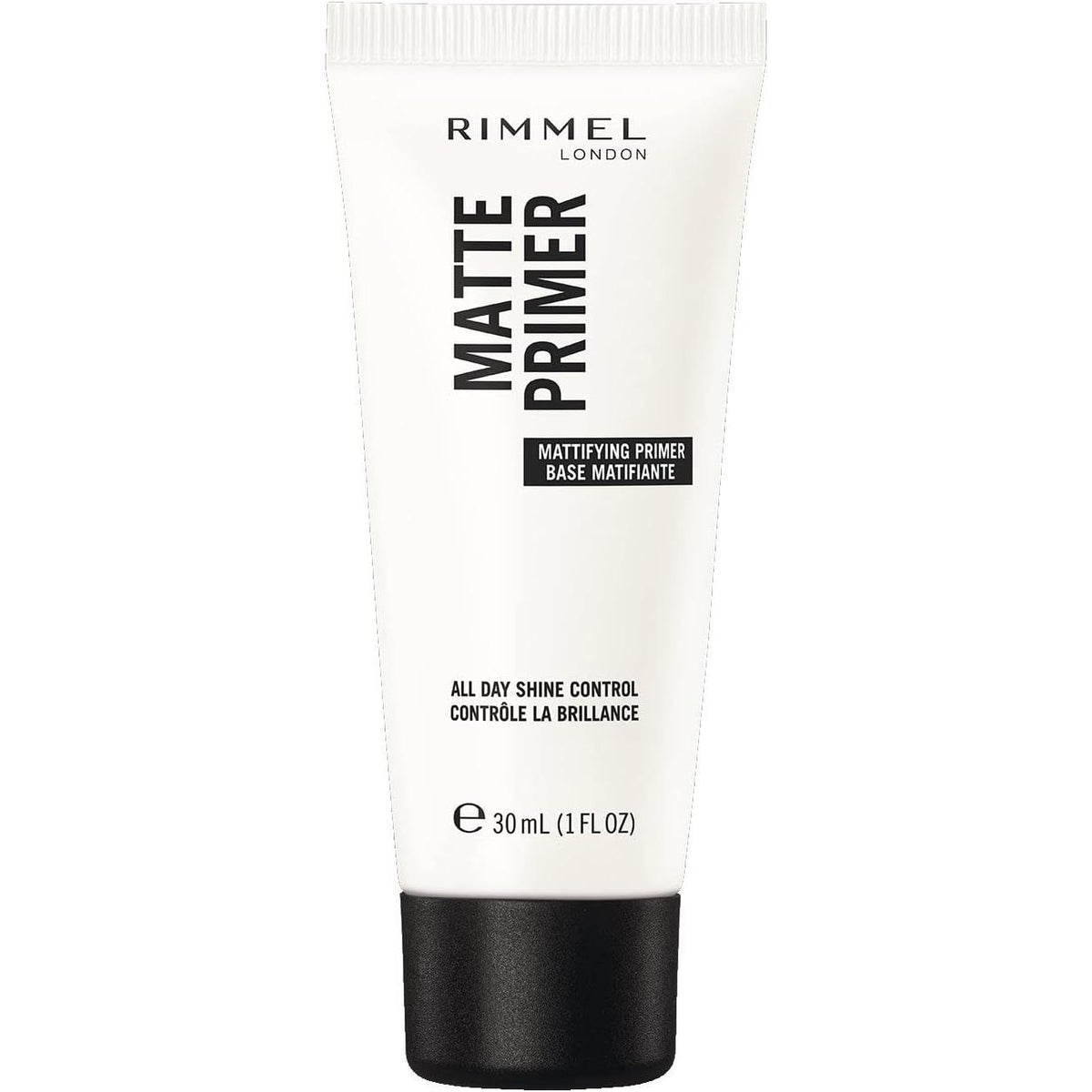 RIMMEL Cream Lasting, Matte Primer, 1.0 fl oz (30 ml), Off White