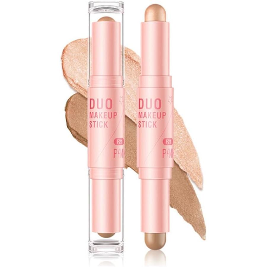 PINKFLASH Stick Duo F21-HS01 / Nose Shadow/Highlight/Shading/Natural/Contour Makeup(x1)