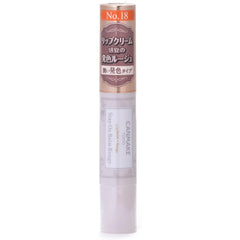 Canmake Stay-on Balm Rouge 18 Brownish Mandarin Lipstick Single Item 2.8g (x 1)