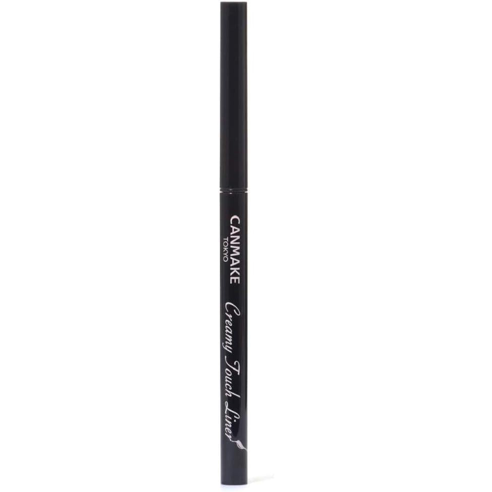 Canmake Gel Creamy Touch Liner 01 Deep Black 0.003 oz (0.08 g)