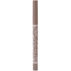 Canmake Lasting Liquid Liner 09 Taupe Greige 0.5 ml Liquid Eyeliner, Ultra Fine Brush, Quick Drying, Hot Water Off