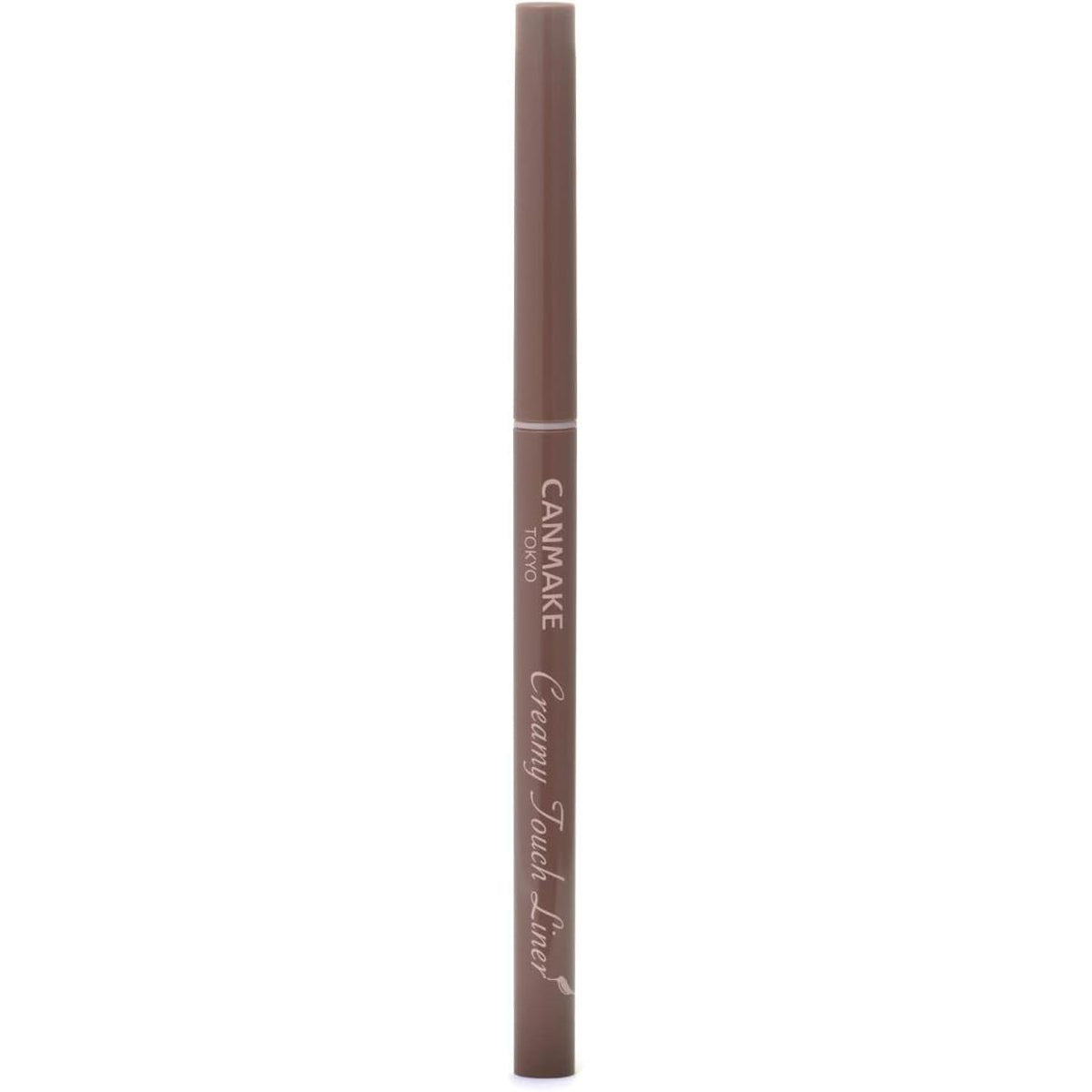 Canmake Creamy Touch Liner 10 Cocoa Greige Eyeliner Gel, Slim Tip