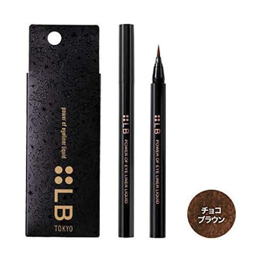 Elby (LB) Power of Eyeliner Liquid Chocolate Brown 0.6ml (x1)