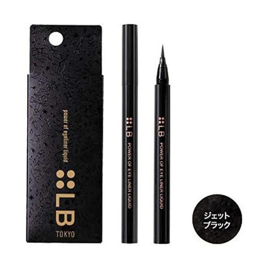 Elby (LB) Power of Eyeliner Liquid Jet Black 0.6ml (x1)