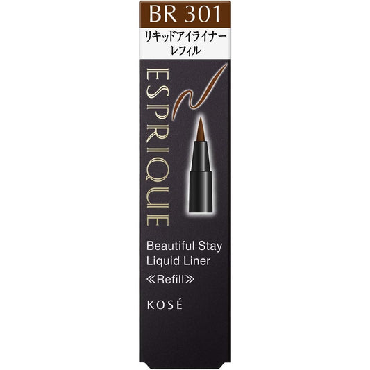 Esprique Beautiful Stay Liquid Liner BR301 Light Brown 0.45mL (Refill)