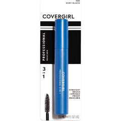 Cover Girl Professional 3-in-1 Curved Brush Mascara Very Black 200 9ml cvg50110