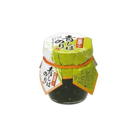 Collaboration of Nori Tsukudani and Pickles, Aoshiba Nori with Hiroshima Vegetables, 5.6 oz (160 g) x 4 Bottles