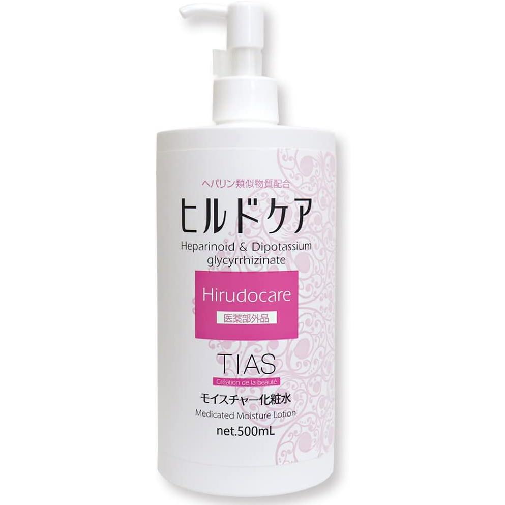 [Japanese Moisturizing] TIAS Heparin Similar Substance Hirudocare Moisture Lotion 500mL Quasi-drug