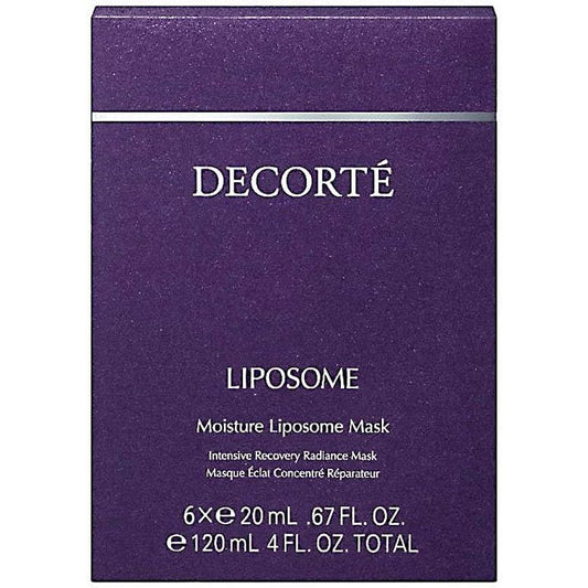 [Japanese Moisturizing] Kose Cosme Decorte Moisture Liposome Mask 20mL x 6 pieces Mask Parallel import goods