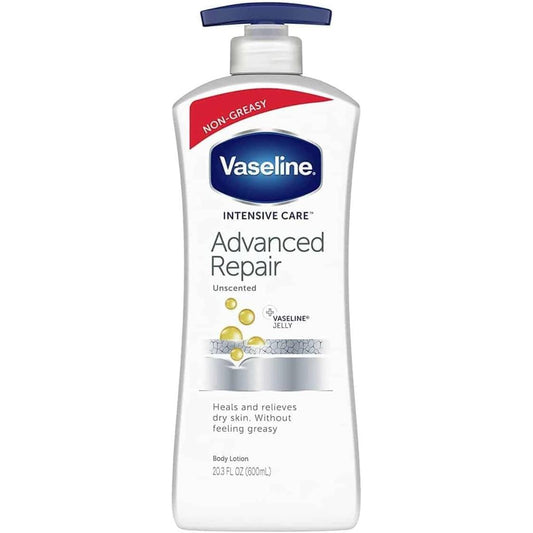 Vaseline Advanced Repair Body Lotion 20.6 fl oz (600 ml) Renewal Vaseline