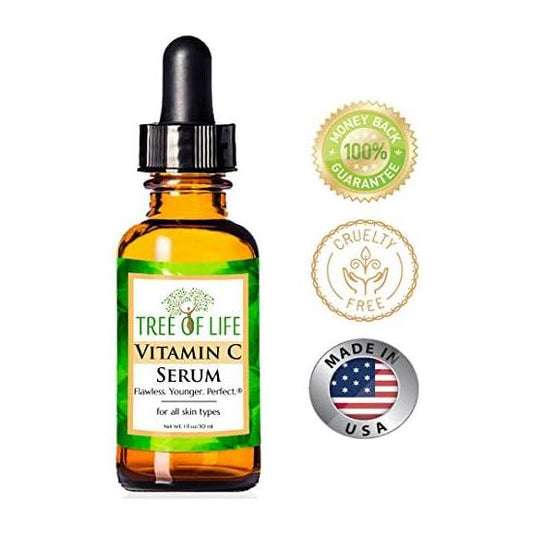 Tree of Life Beauty Vitamin C Serum Moisturizer for Face Skin