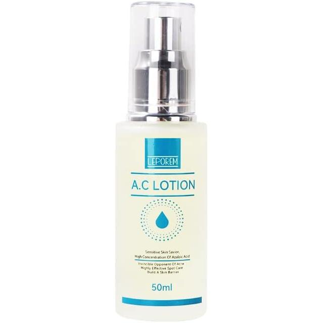 LEPOREM Azelaic Acid 8% Niacinamide 10% Formulated Alpha C Lotion 1.7 fl oz (50 ml)