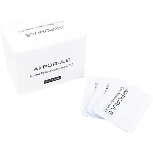 AirPORULE Air Porrule, C Serratinamide Cream 0.5, 30 Packets, Beauty Cream, Retinol, Niacinamide, Vitamin C Derivative, Human Type Ceramide