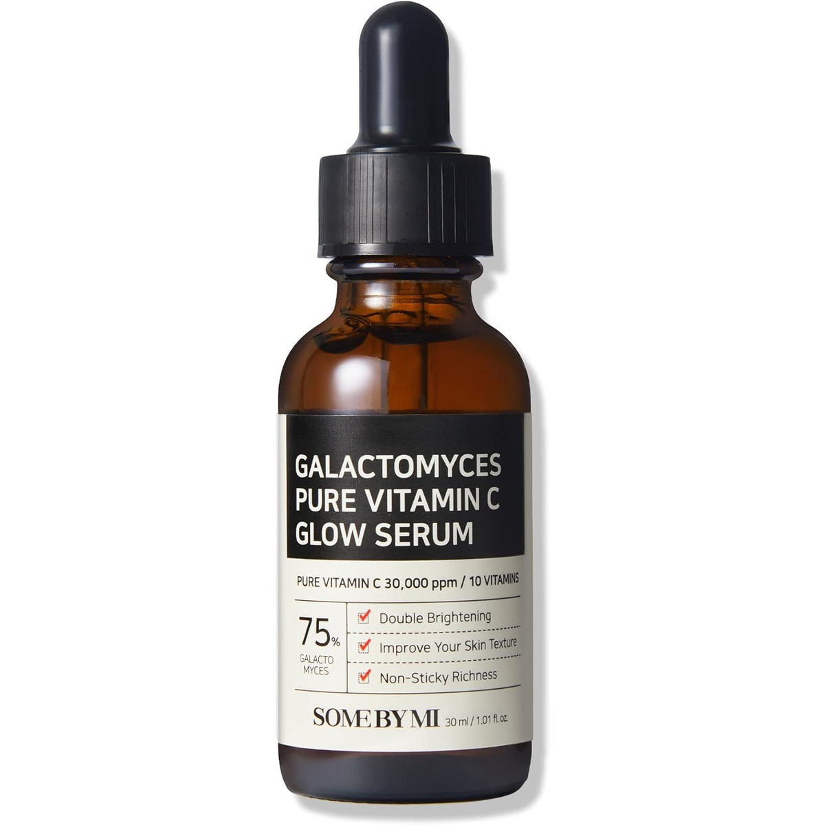 SOME BY MI Galactomis Pure Vitamin C Grow Serum, 1.0 fl oz (30 ml) Serum, Niacinamide, Dull Care