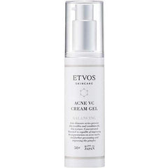 ETVOS quasi-drugs BEAUTY SOLUTION FOR ACNE Medicinal Acne VC Cream Gel I 50g Skin Care Sensitive Skin ADULT ACNE VITAMIN C DERIVATIVE VC-IP WHITENING HUMAN TYPE CERAMIDE