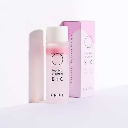 iMPL Just Mix V-serum B+C Double Layer Morning Serum, 1.7 fl oz (50 ml), Niacinamide Formulated, Vitamin C Derivative Formulated