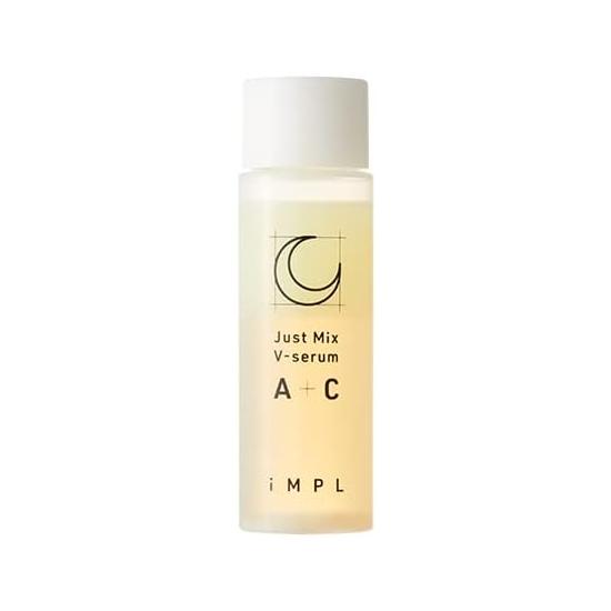 iMPL Just Mix V-serum A+C Double Layer Nighttime Serum, 1.7 fl oz (50 ml), Retinol Derivative Formulation, Vitamin C Derivative Formulated