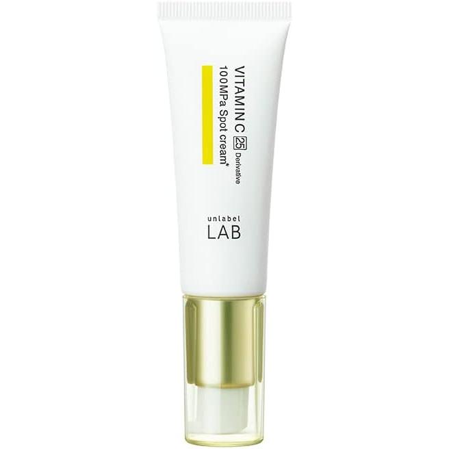 Unlabel Lab V Penetrating Spot Cream, 0.7 oz (20 g), Made in Japan, Basic Cosmetics, Skin Care, 100MPa, Vitamin C Derivative, Pore Care, Moisturizing, Ascorbyl Tetrahexyldecanoate